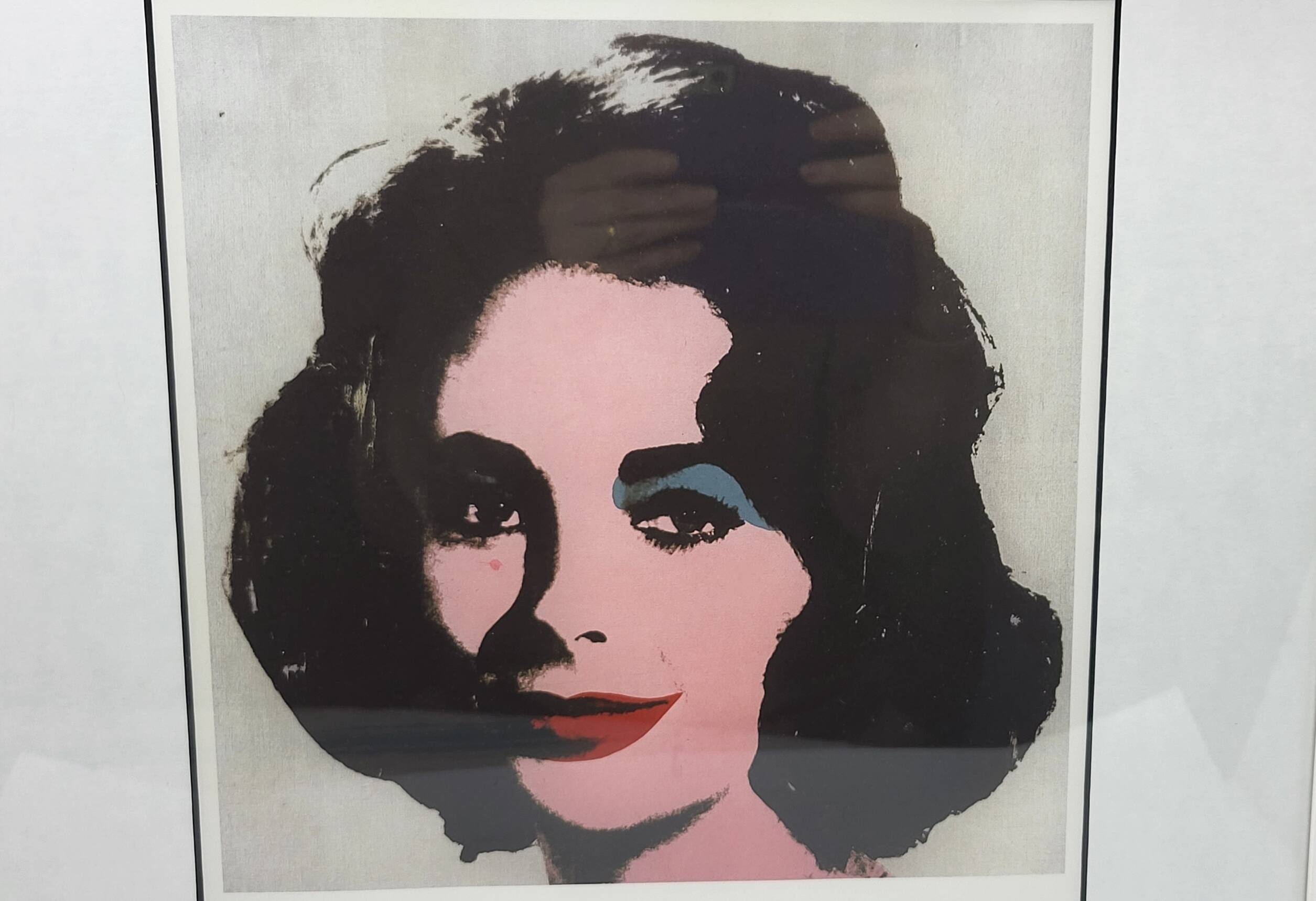 Lithographie offset Andy Warhol, Elizabeth Taylor Série limitée 133/300