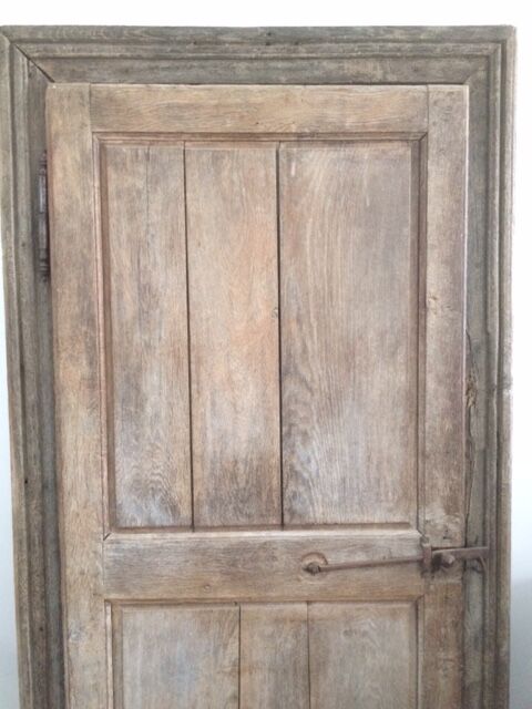Antique door in solid oak