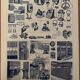 Lithographie gravure sur le téléphone et le télégraphe de 1897