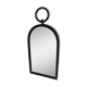 Large Brutalist Wrought Iron Mirror