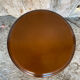 Antique Turned Wood Side Table + Stone Base Vintage Plant Stand