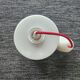 Vintage opaline glass pendant light