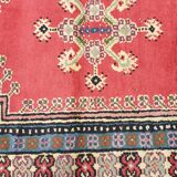 Wool cross oriental carpet :129×185