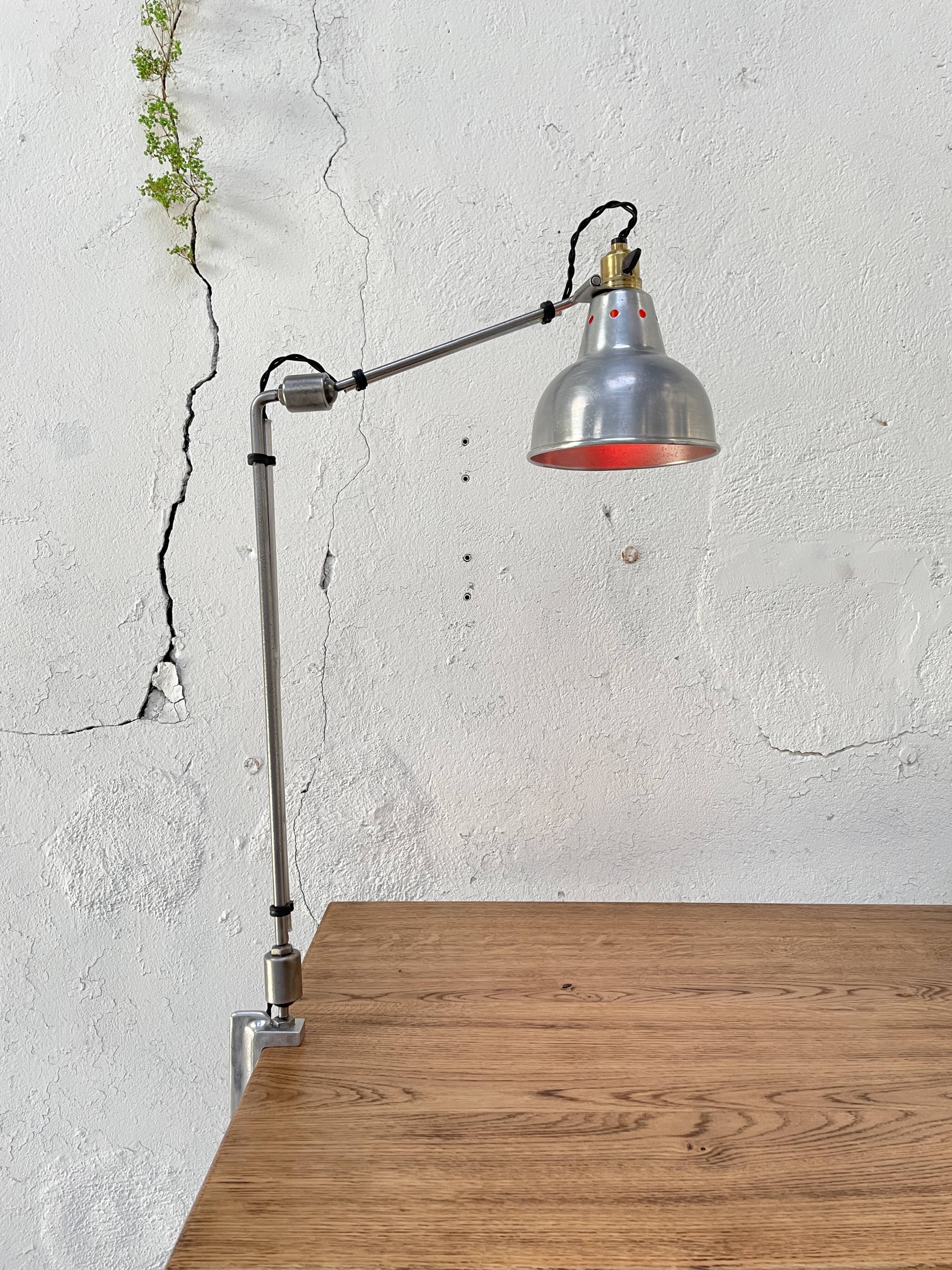 Georges Houillon desk lamp, circa 1930.