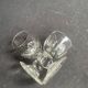 7 liqueur glasses – ½ Strong blown and cut crystal 19th century