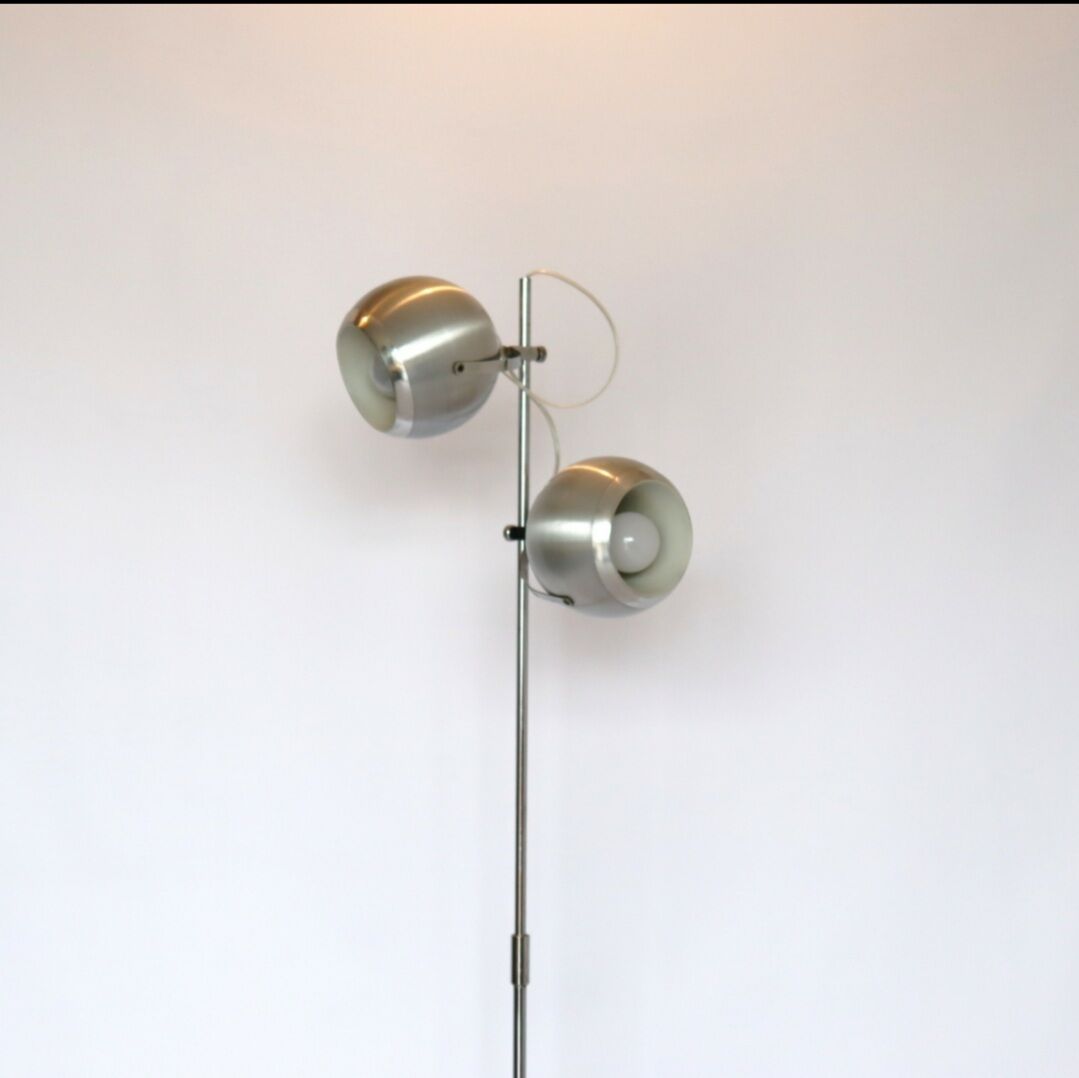 Eyeball floor lamp of the 70s