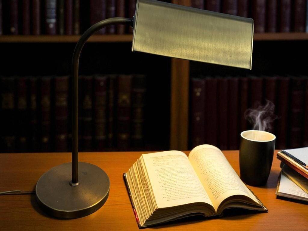 Lampe de bureau vintage 'dorée' / lampe de banquier