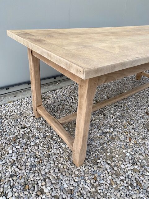 Sanded farmhouse table 2m
