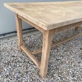 Table de ferme poncée 2m