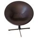 Zanotta Hillroad armchair by Christophe Pillet brown leather Italy 1990 Modern