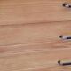 Vintage chest of drawers in golden blond oak legs compass and fins 3 drawers from the 50s