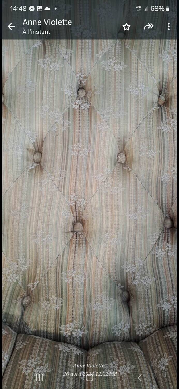 Napoleon III period armchair