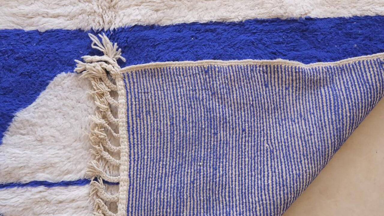 Traditional handmade Beni Ouarin rug 150 x 250 cm