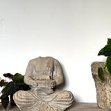 Bouddha acéphale en pierre XXe