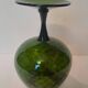 Large glass vase in vintage Italian colour