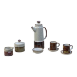 Ensemble théière japonaise avec tasses