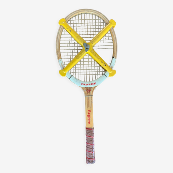 Wooden tennis racket for children