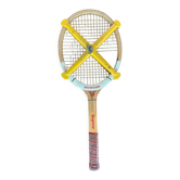 Wooden tennis racket for children