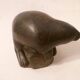 Ancient inuit seal sculpture in stone