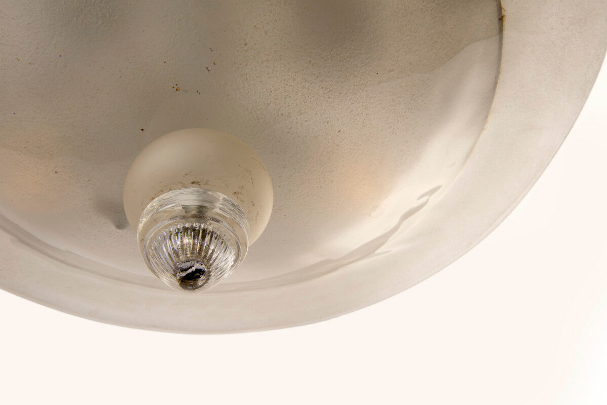 Hanging lamp in murano glass