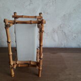 bamboo table lamp 60s