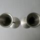 Pair of metal candlesticks Solingen, circa 1970