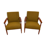 Paire de fauteuils 1950