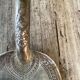 Serving Spoon, in Chiseled Silver, Minh Mol Hallmarks, Cambodia