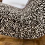 Kvadrat Customizable Pair Of Restored Mid Century Armchairs, 1960s