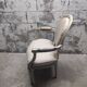 Lot de 6 chaises + 2 fauteuils médaillon style Louis XVI