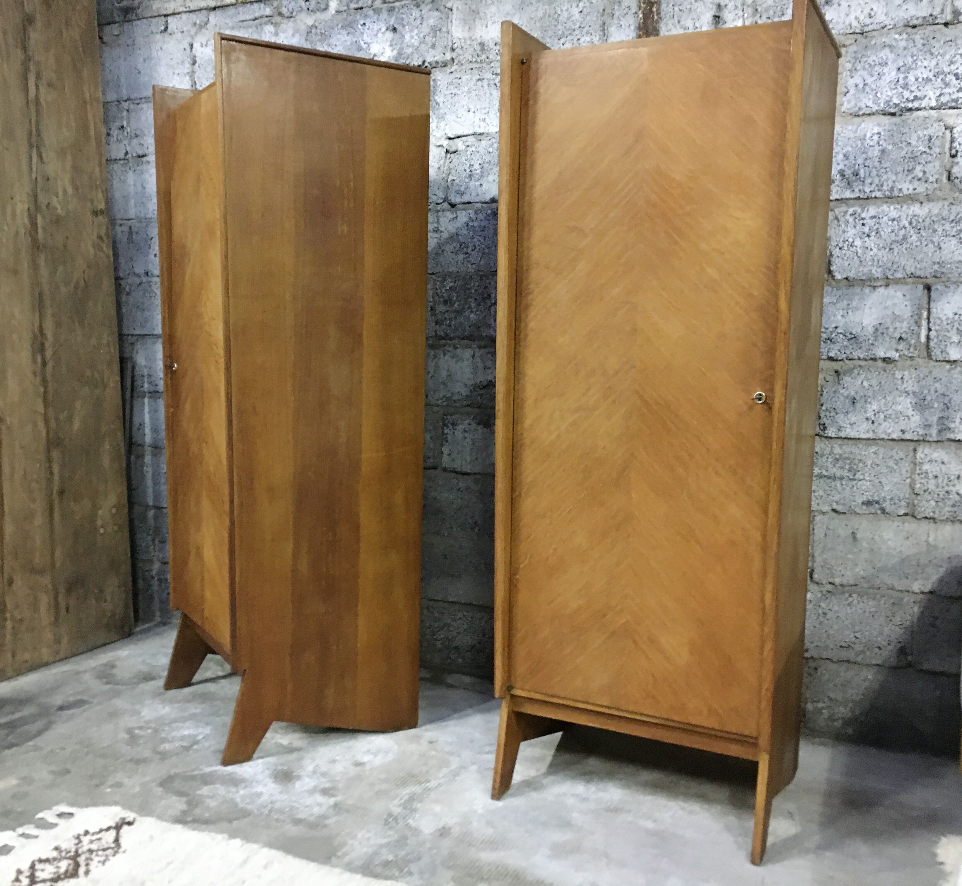 Pair of university wardrobes