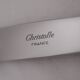 Christofle Marly, 8 dessert knives, for dessert and cheese, silver-plated metal, 19.5cm.