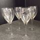 set of 5 crystal wine glasses by Anna Ehrner