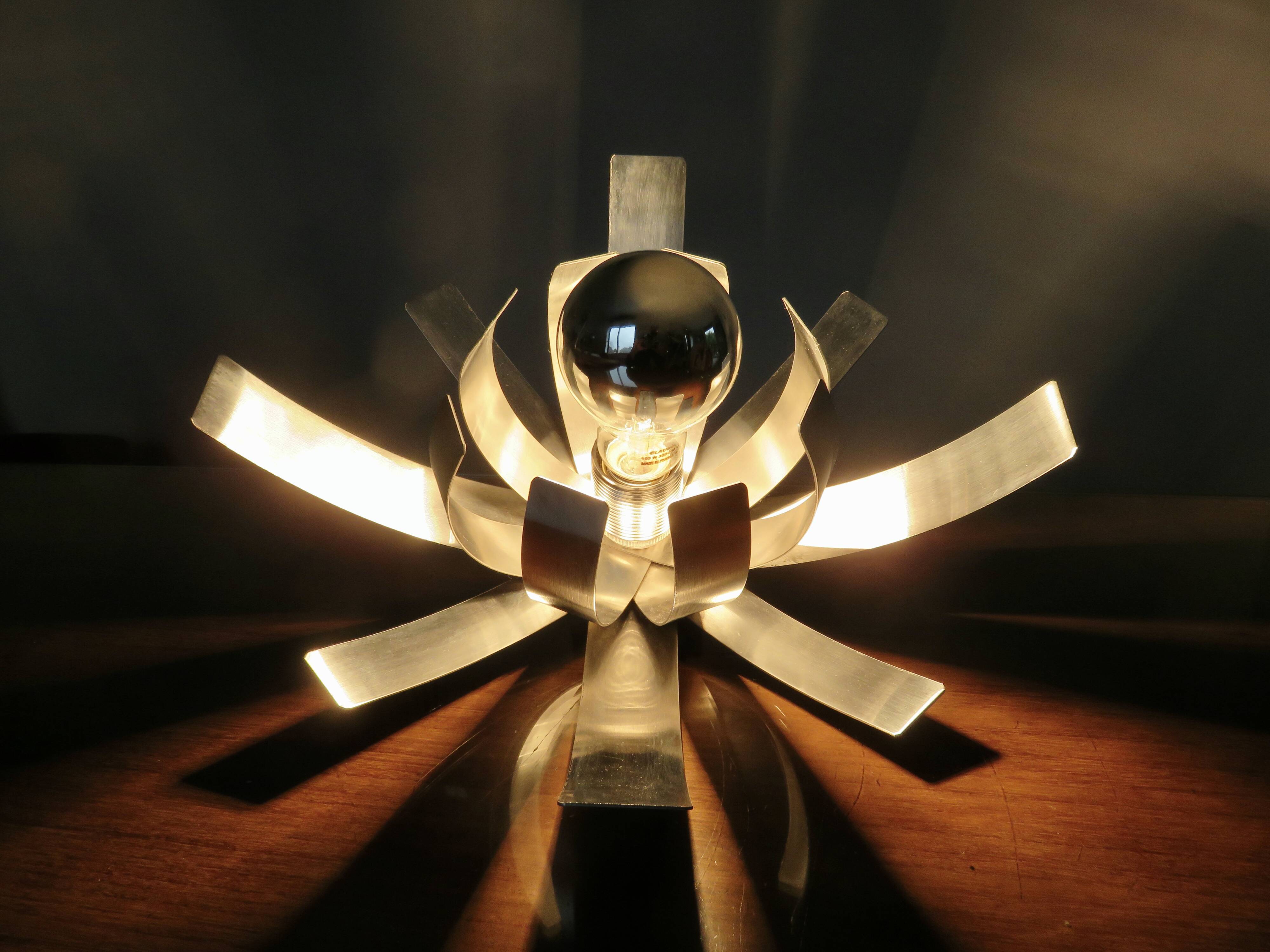 Pair of flower sconces by Jocelyne Trocmé for OXAR 1970
