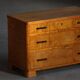 Funcionalisme scandinave / Art déco, Commode en bouleau, années 1930–40