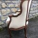 Fauteuil bergère à oreilles Louis XV
