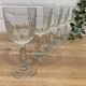 Set of 5 wine glasses