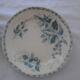 2 Plates faience old Bondonviller decoration MURE wild fruit iron earth diameter 22 cm