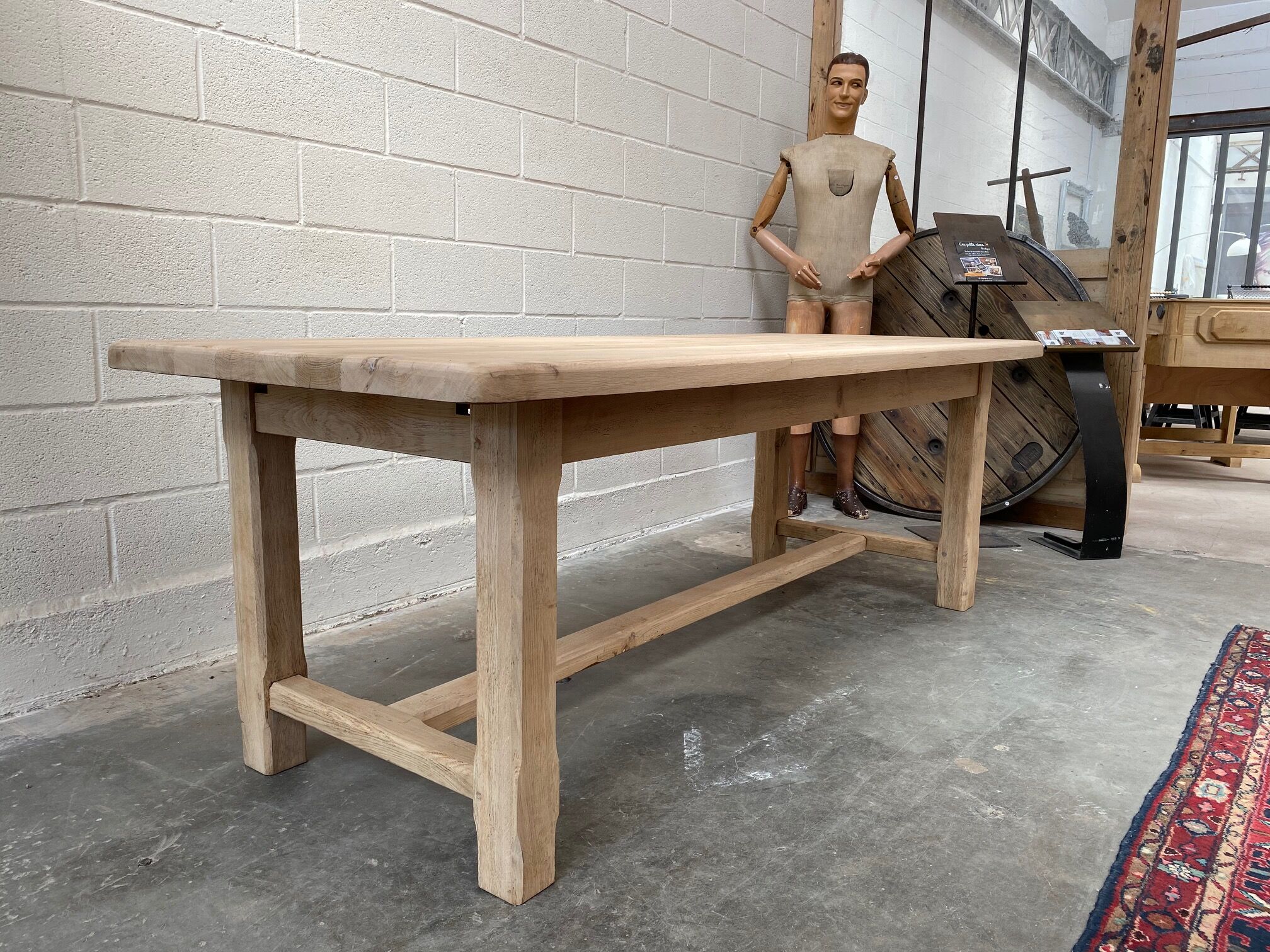 Oak farm table
