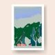 Les Arbres - Illustration A3