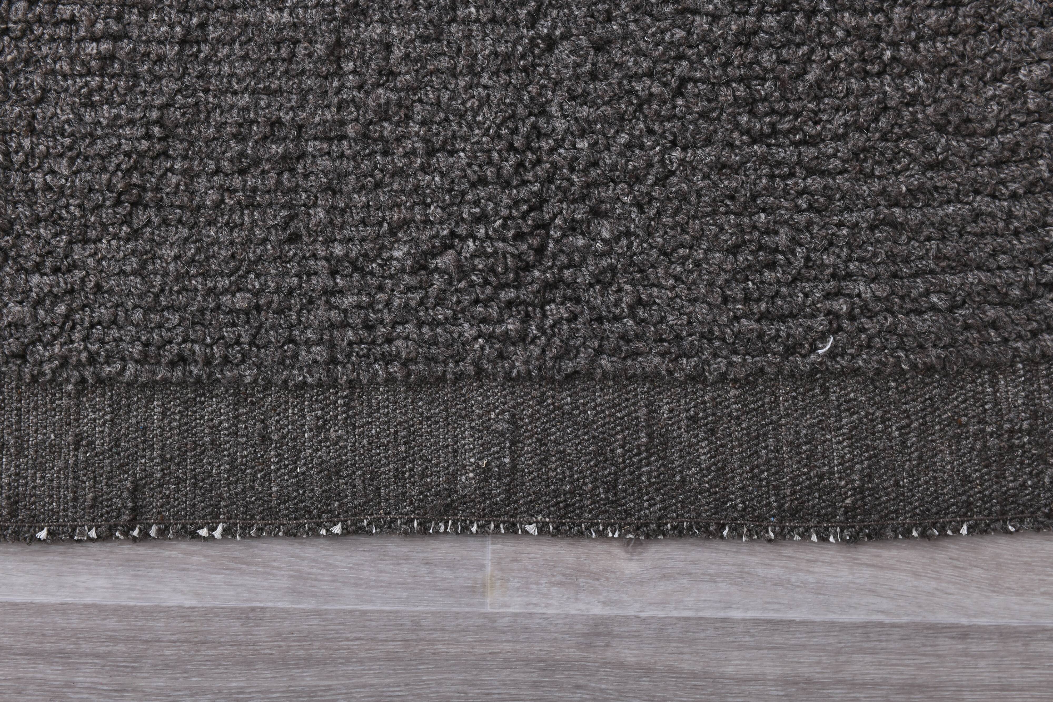 Brown Gray Turkish Runner Rug  68x303Cm SK 241403