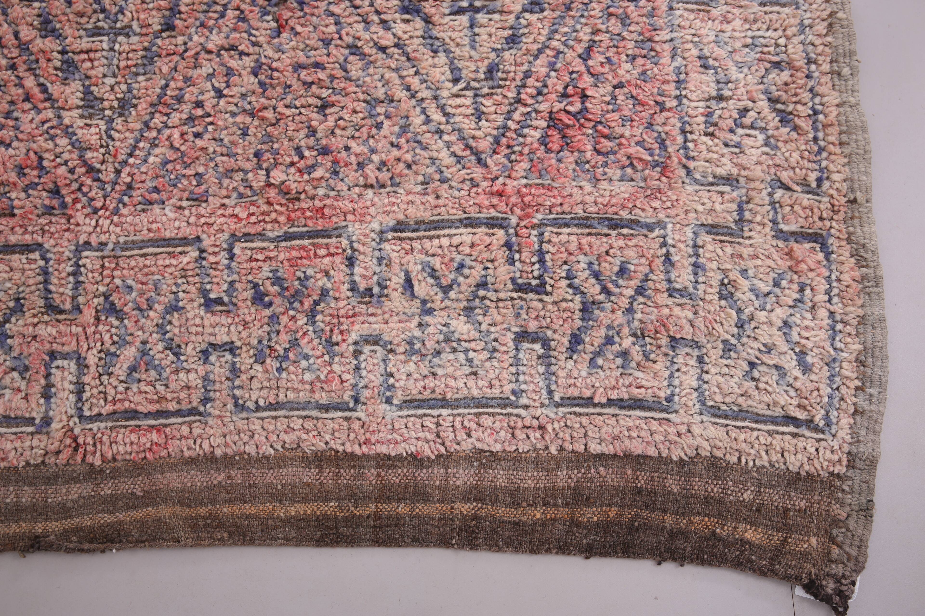 Vintage Moroccan Rug 5.8 x 11.2 ft - Moroccan rug - Berber rug handmade