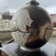 Rare vase ours Longwy