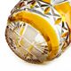 Mid-century modern fruit bowl, crystal, Poland, 1970s