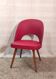 Red Bauhaus armchair by Thonet, 1950s-60s.