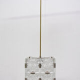 Glass Cube hanging for Kamenický Šenov, 1970s