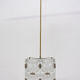 Glass Cube hanging for Kamenický Šenov, 1970s
