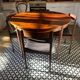 Vintage rosewood table and chair set