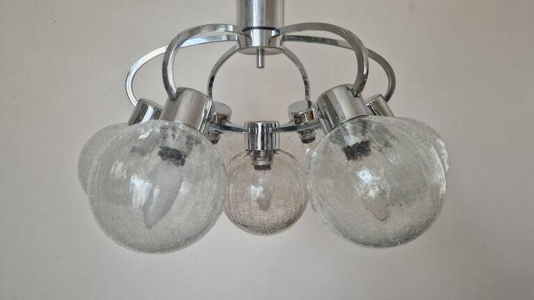 Rare Midcentury FlushMount or Chandelier Galaxy, Germany, 1970s