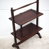 Wooden folding table, cake presentation support, side table, cake stand
